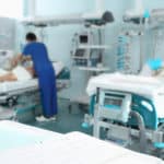 39371264 – hospital with patients and medical staff