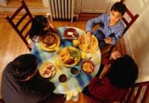 Turning Off TV While Eating Family Meals May Lower Obesity Rate