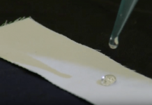 This New Fabric Repels Grease Stains